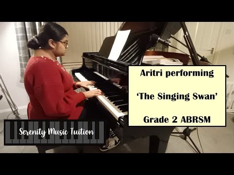 The Singing Swan | Alexis Ffrench | ABRSM Grade 2 | B1 | Student Piano Performance