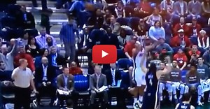 Wide-open Jared Dudley shoots the ball the wrong way