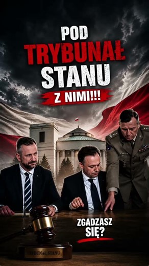 POD TRYBUNAŁ STANU Z NIMI!!!😡😡😡