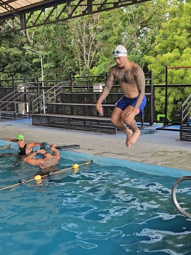 Tyrone Tiaga Swimming — Main Character Swimmer Moments