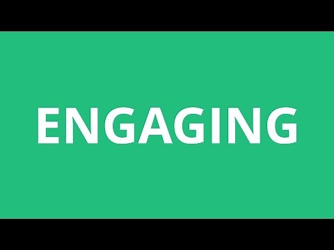 How To Pronounce Engaging - Pronunciation Academy