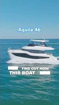 Ever wonder what it's like to soar on a powercat? Aquila 46