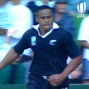 The moments that made a legend 🇳🇿 Jonah Lomu made some mark on #RWC1995 | Rugby World Cup