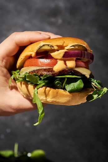 Epic Portobello Mushroom Burger | Grilled, Oven or Stovetop | Ooh La La It's Vegan