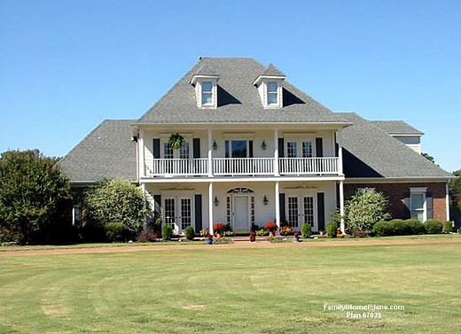 Simple House Plans with Porches | House Plans Online | Wrap Around Porch House Plans