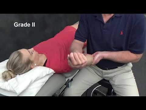 Shoulder Oscillatory External Rotation Mobilization (Grades I-IV)