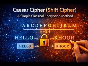 Caesar Cipher (Shift Cipher) | A Simple Classical Encryption Method