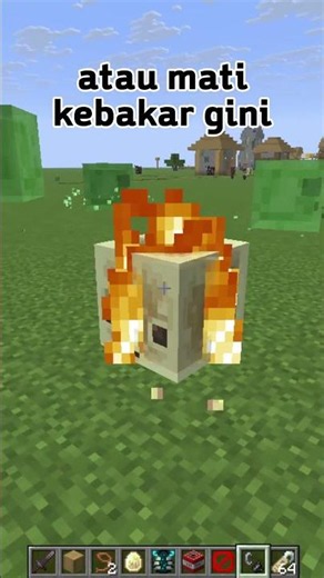 I wonder if Mojang knows how this Minecraft slime can die