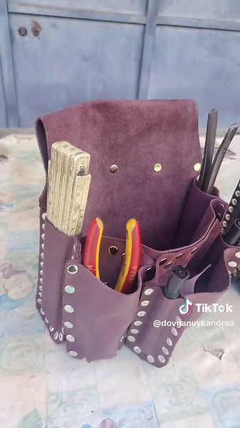 Borse carpenteria in pelle Mast Andrea – modello 18 Pro Max