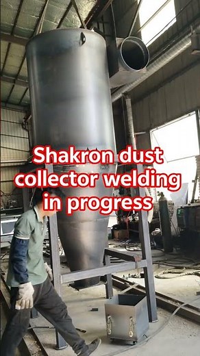 Installation and production of cyclone dust collector
