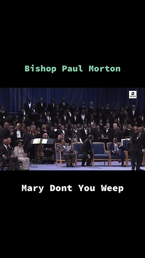 Bishop Paul Morton Sings 'Mary Don't You Weep' at Aretha Franklin’s Funeral