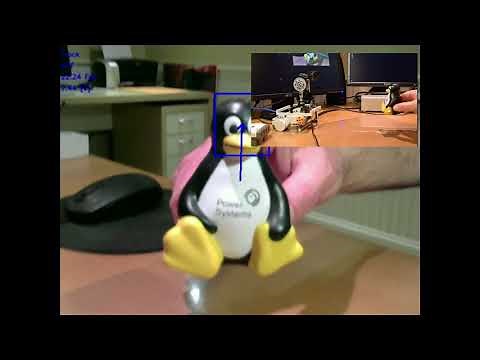 Kernelized Correlation Filters (KCF) with pan-tilt object tracking