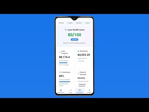 Loan Tracker & AI Remainder - Pro Android Mobile App