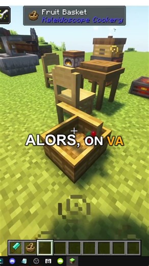 COMMENT UTILISER LE PANIER DE FRUITS DANS MINECRAFT Kaleidoscope Cookery