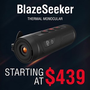 1.1K views · 2.2K reactions | Discover the BlazeSeeker monoculars, offering top-tier performance and convenience. With a <35mK NETD thermal sensor, enjoy clear, sensitive imaging. Choose from multiple color modes, capture moments with video and photo features, and share easily via built-in Wi-Fi and App connectivity. Compact, lightweight, and energy-efficient, BlazeSeekr is perfect for hunters and outdoor enthusiasts. | ATN | Facebook