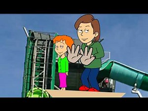 Boris push Daisy down the water slide/Ultimate Grounded