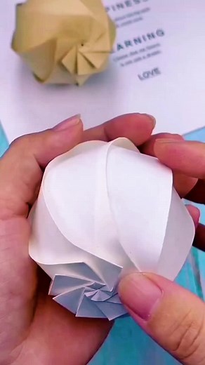 #Origami#8 petal paper ball #diy#handcraft#paper craft#fypシ