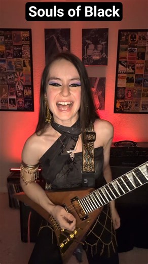 Testament's "Souls of Black" Guitar Solo #shorts #testament #guitar