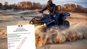 Certificat de cession quad : remplissage et envoi en ligne