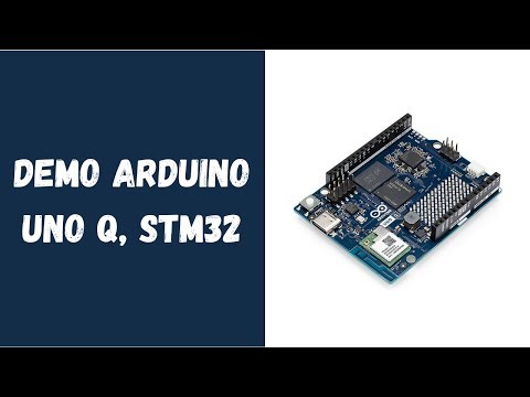 Arduino Uno Q App Lab: Demonstração dos Projetos com STM32 (Blink, GPIO via Navegador e Mais!)