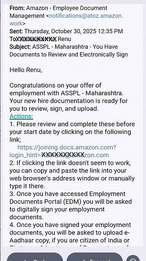 Amazon Dream Achieved! 🤩 From Contract to Permanent in One Year!