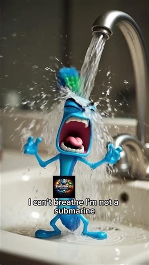 I’m NOT a Submarine!! 🤣 Angry Toothbrush