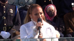 See Jennifer Lopez perform at Biden's inauguration