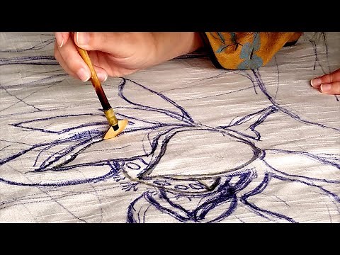 [4K] How To DIY The Handmade Wax Batik | Chinese Lifestyle #02