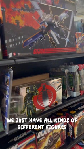 Check out this massive G.I. Joe selection! From vintage heroes to elusive villains, the shelves are stacked and ready for every collector’s next mission. Suit up and come dig for the figures, vehicles, and holy-grail pieces you’ve been hunting for! #gijoe #VintageToys #DallasVintageToys | Dallas Vintage Toys