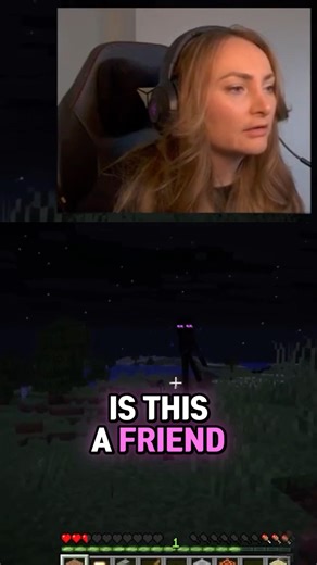 Enderman the slenderman. Friend or foe? Lover or …? #minecraft