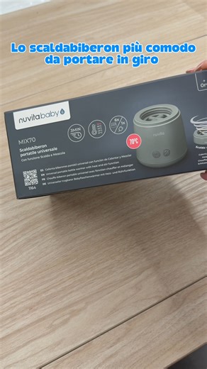 Bimbostore on Instagram: "Pappa calda ovunque ti trovi, veloce e senza stress! 🍼 Scopri lo Scaldabiberon portatile Nuvita! #Bimbostore"