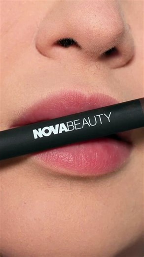 Brown Lipstick tutorial -- credit to ashleyrosales on ig