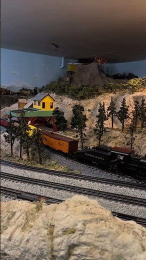 Snoopy vs Red Baron on the Rambling Ridge Rocky Railroad by Tom Scibetta