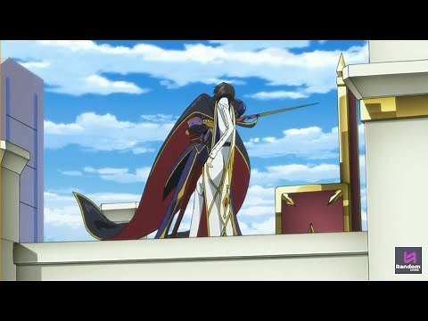 Code Geass : The ending | Lelouch gets stabbed by zero