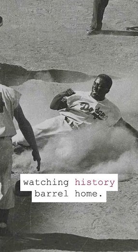 Sliding Into History: Jackie Robinson at the Plate