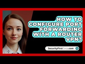How To Configure Port Forwarding With A Router VPN? - SecurityFirstCorp.com