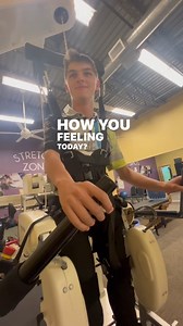 31 reactions | During Christian’s physical therapy session, he was able to get both feet down on the treadmill while walking on the Lokomat!! SOUND ON!  #athlete #BridgingCommunities #Hocoma #bridgingmobility #onestepatatime | Bridging Bionics Foundation | Facebook