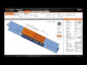 Steel Connection 003 - BEAM SPLICE Connection in IDEA STATICA