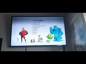 Brave 2012 UK Blu-ray 3D Menu Walkthrough