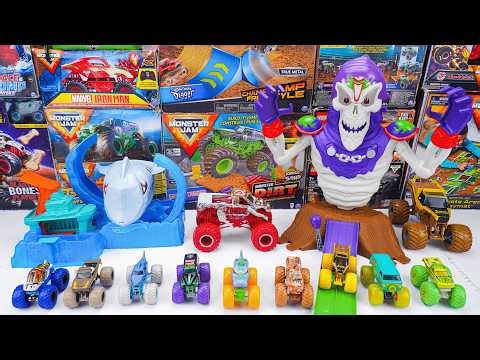 Monster Jam Collection Unboxing Review | Monster Truck Chasing Grave Digger Action-Packed Adventure