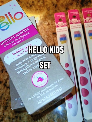 absolutely love the @helloproducts kids options #hellooralcareset #oralcare #hellotoothpaste #hellokidstoothpaste #kidstoothpaste *free sample