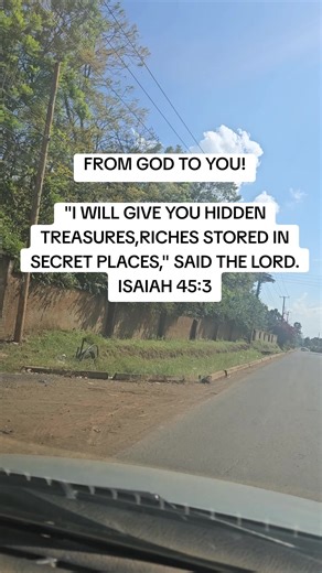 Hidden Treasures from God: Isaiah 45:3 Explained