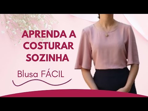 See how EASY it is to make a Blouse with a Stylish Sleeve!