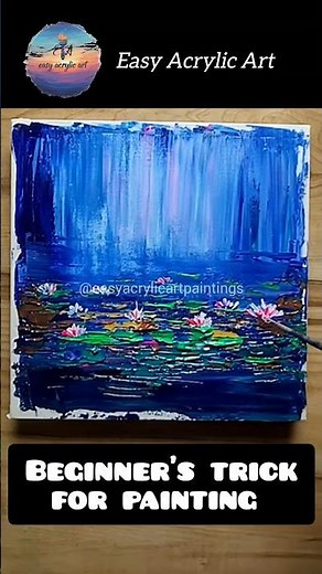 Beginner's Trick for Painting #shorts #art #foryou
