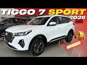 TIGGO 7 SPORT 2026 - New multimedia and wireless connectivity in detail!