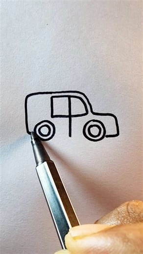 59K views · 314 reactions | How to drawing car by numbers #easydrawing #cardrawing | Md. Takbir Hossain | Facebook