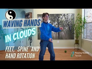 Tai Chi: Waving Hands in Clouds, Rotating from the Feet Up for Good Posture and Power