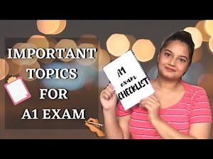 A1 GERMAN EXAM SYLLABUS | A1 GERMAN EXAM PREPARATION