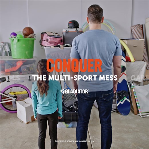 Team up with the MVP of garage organization 🏀🏅 | Gladiator