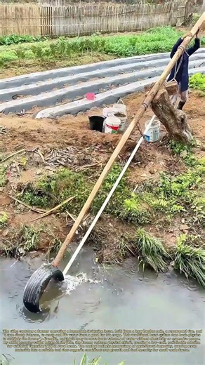 Leveraging a Lever: How a Tire-and-Pole Tool Irrigates Farm Fields